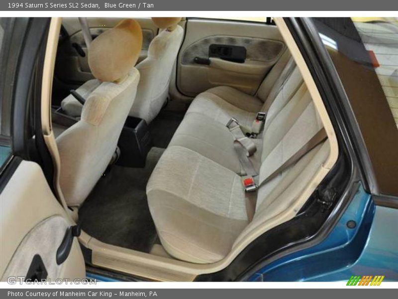 Blue Green / Tan 1994 Saturn S Series SL2 Sedan
