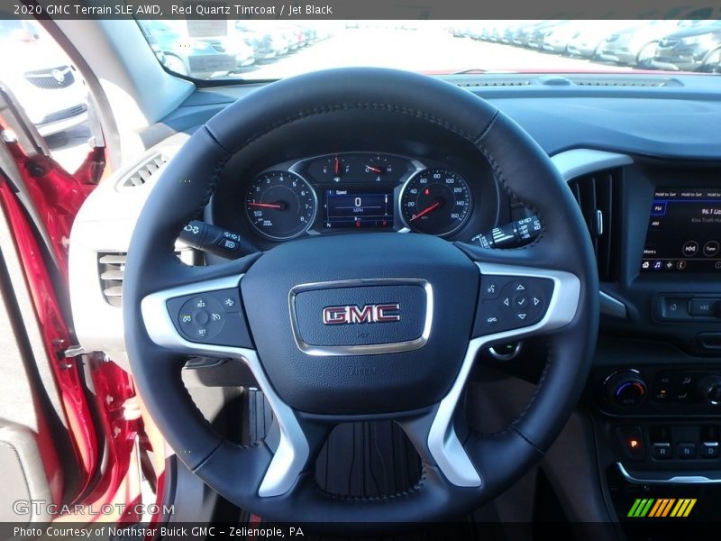 Red Quartz Tintcoat / Jet Black 2020 GMC Terrain SLE AWD