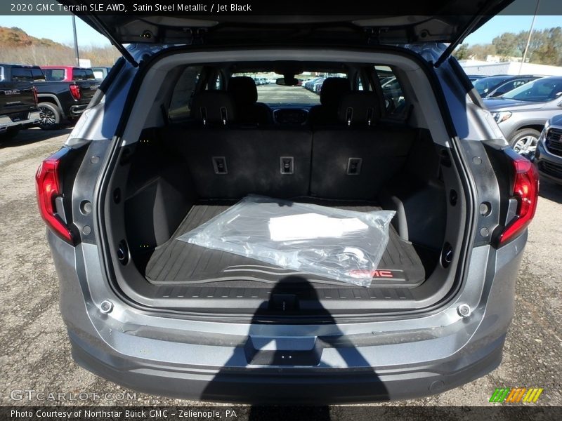 Satin Steel Metallic / Jet Black 2020 GMC Terrain SLE AWD
