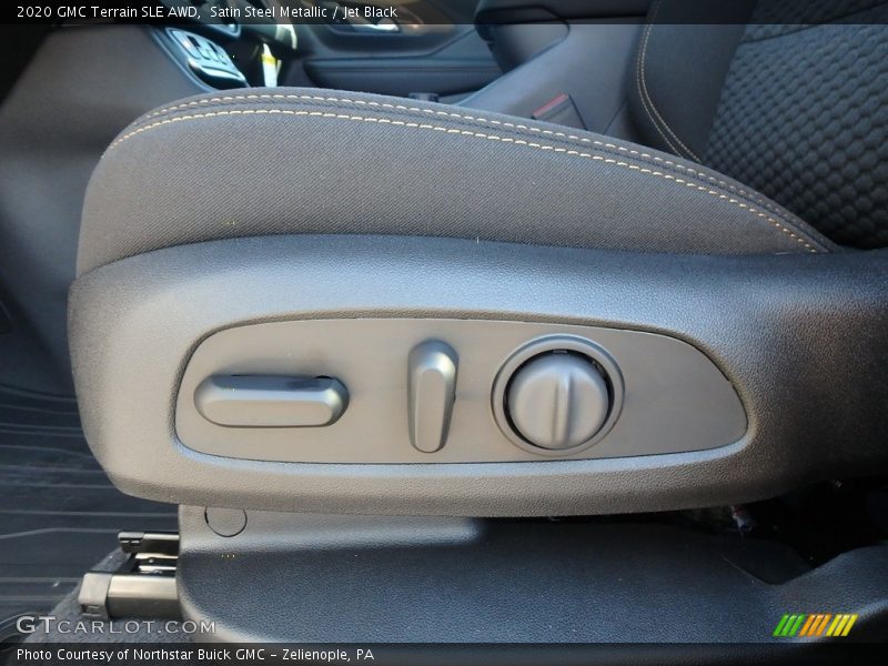Satin Steel Metallic / Jet Black 2020 GMC Terrain SLE AWD