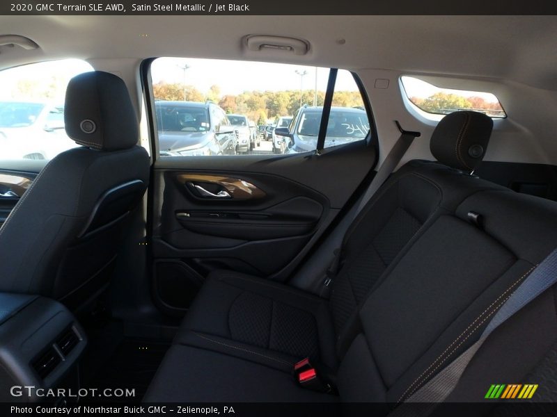 Satin Steel Metallic / Jet Black 2020 GMC Terrain SLE AWD