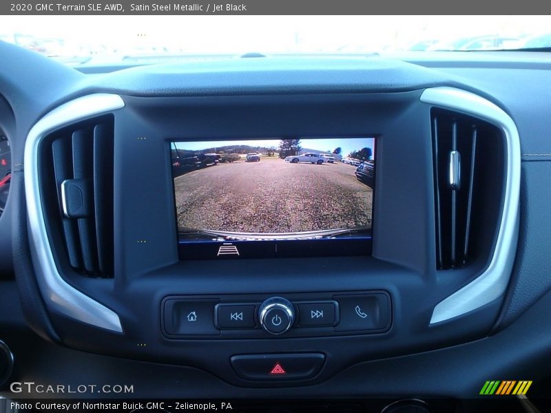 Satin Steel Metallic / Jet Black 2020 GMC Terrain SLE AWD