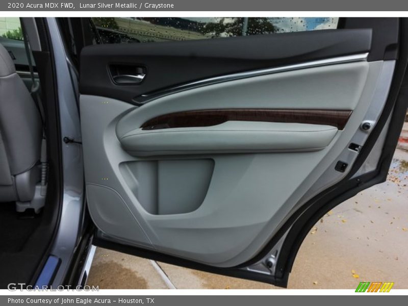 Lunar Silver Metallic / Graystone 2020 Acura MDX FWD