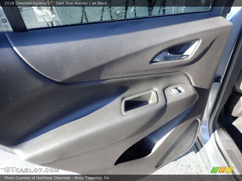Satin Steel Metallic / Jet Black 2018 Chevrolet Equinox LT