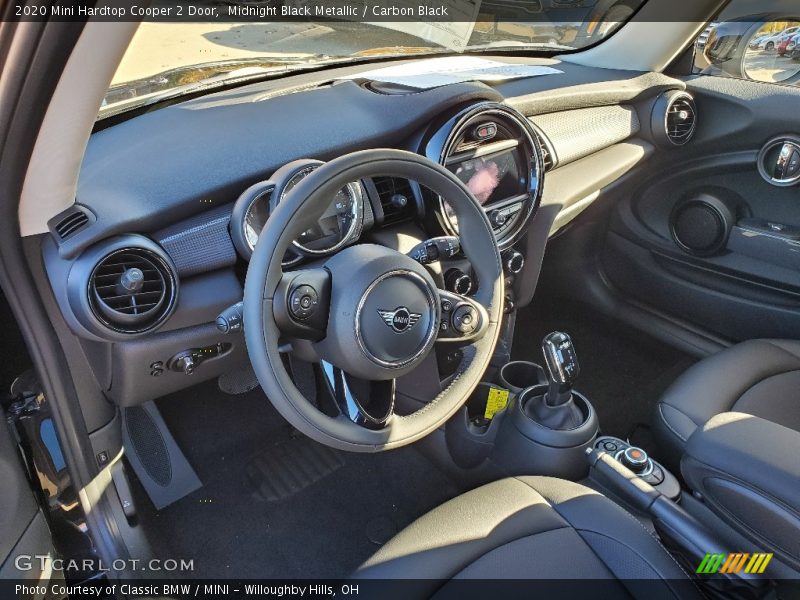 Midnight Black Metallic / Carbon Black 2020 Mini Hardtop Cooper 2 Door