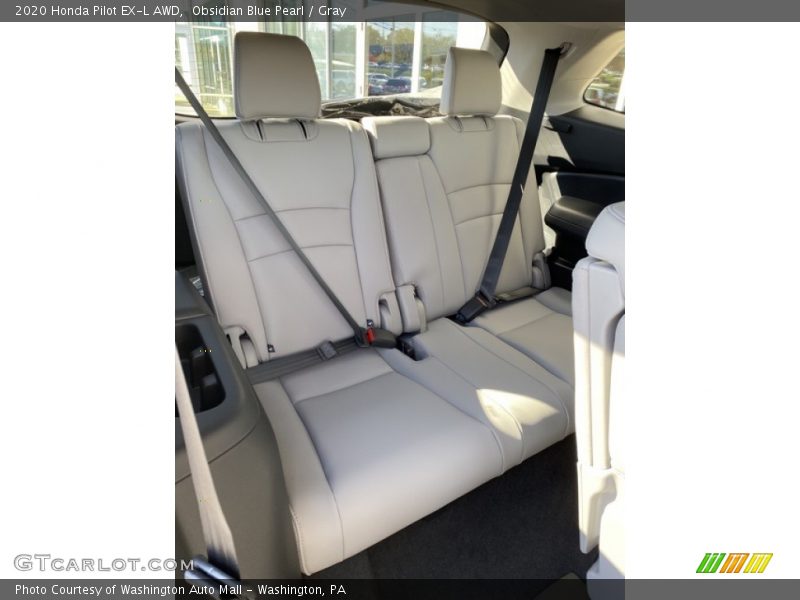 Obsidian Blue Pearl / Gray 2020 Honda Pilot EX-L AWD