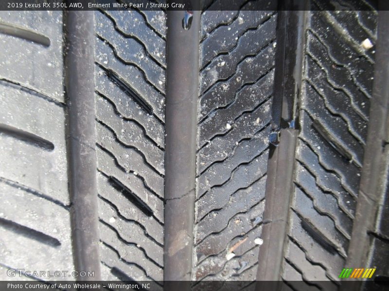Eminent White Pearl / Stratus Gray 2019 Lexus RX 350L AWD