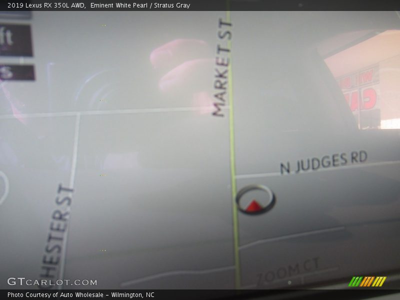 Eminent White Pearl / Stratus Gray 2019 Lexus RX 350L AWD