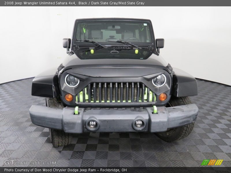 Black / Dark Slate Gray/Med Slate Gray 2008 Jeep Wrangler Unlimited Sahara 4x4