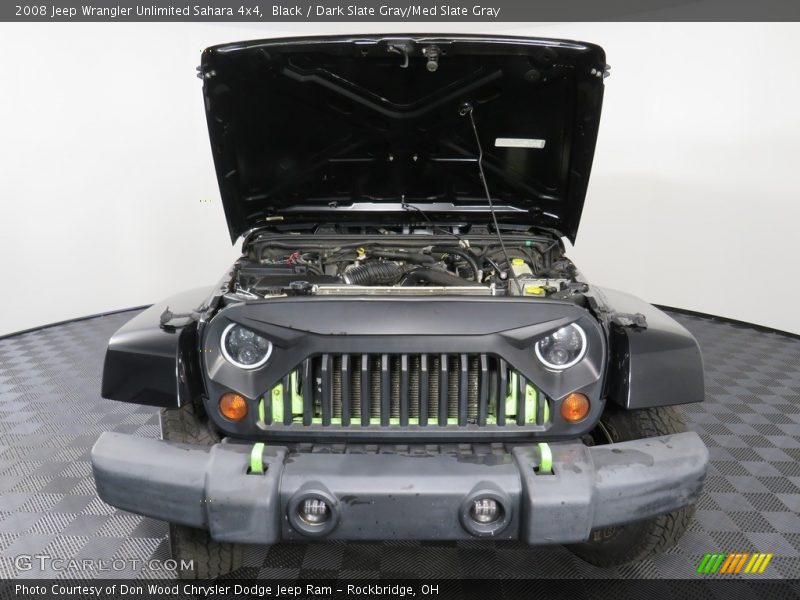 Black / Dark Slate Gray/Med Slate Gray 2008 Jeep Wrangler Unlimited Sahara 4x4