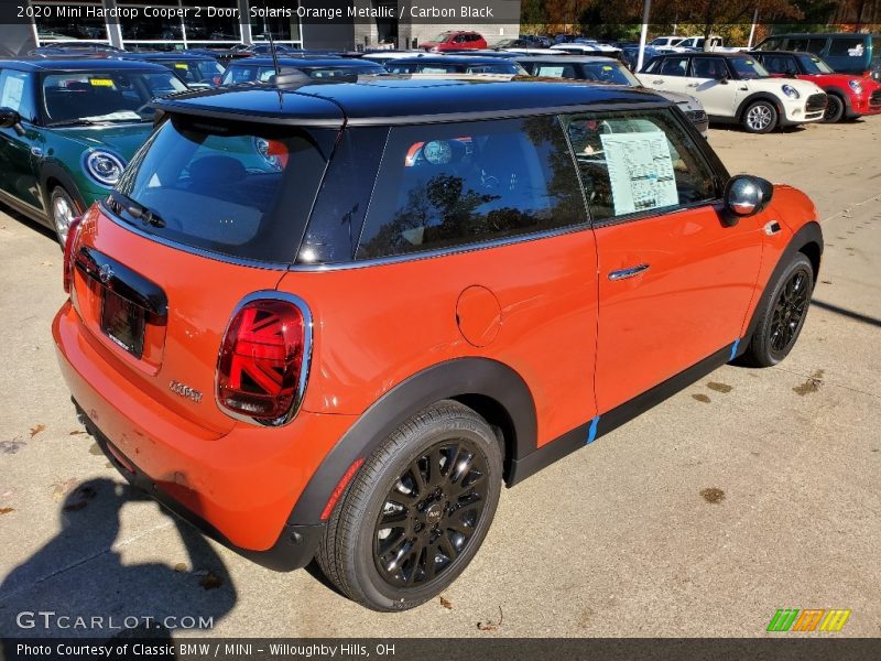 Solaris Orange Metallic / Carbon Black 2020 Mini Hardtop Cooper 2 Door