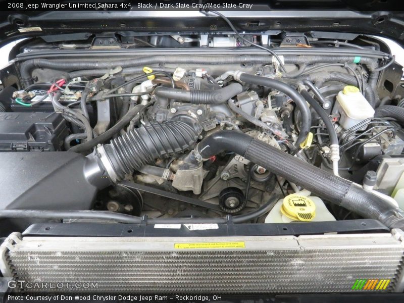 Black / Dark Slate Gray/Med Slate Gray 2008 Jeep Wrangler Unlimited Sahara 4x4