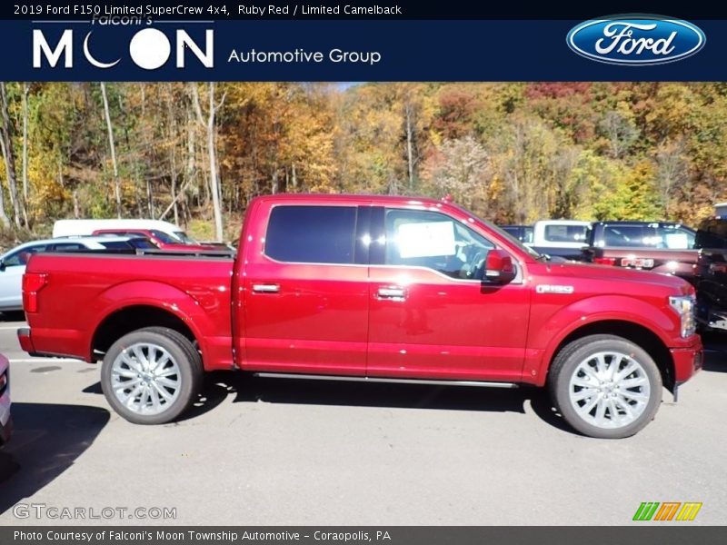 Ruby Red / Limited Camelback 2019 Ford F150 Limited SuperCrew 4x4