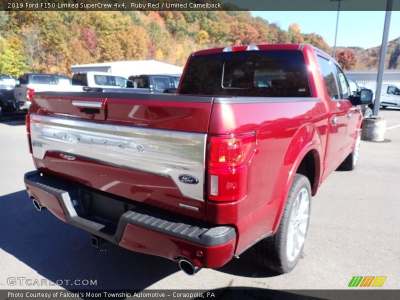 Ruby Red / Limited Camelback 2019 Ford F150 Limited SuperCrew 4x4