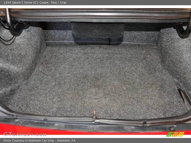 Red / Gray 1994 Saturn S Series SC1 Coupe