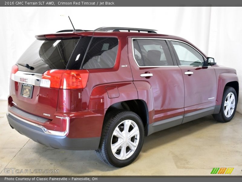 Crimson Red Tintcoat / Jet Black 2016 GMC Terrain SLT AWD