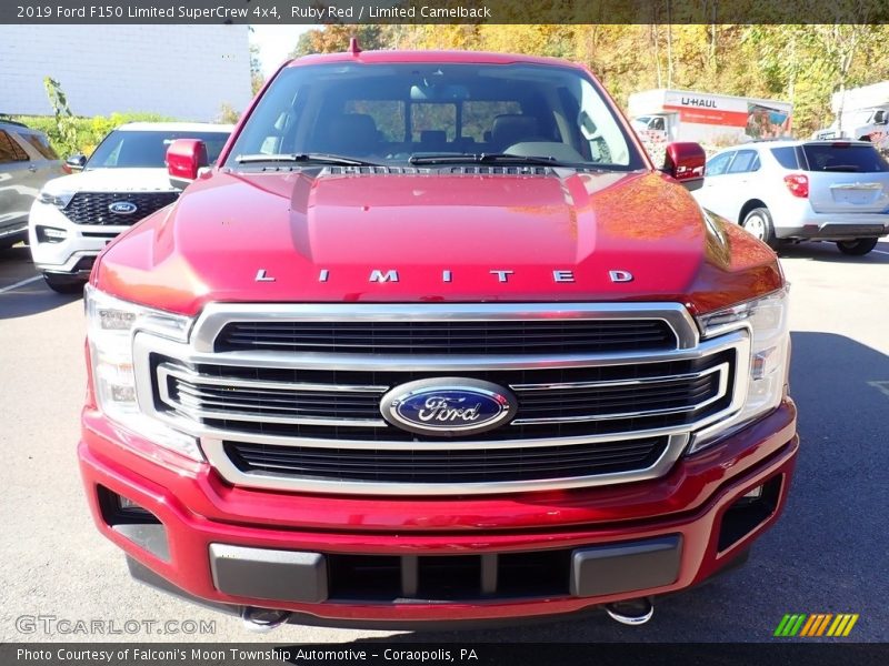 Ruby Red / Limited Camelback 2019 Ford F150 Limited SuperCrew 4x4