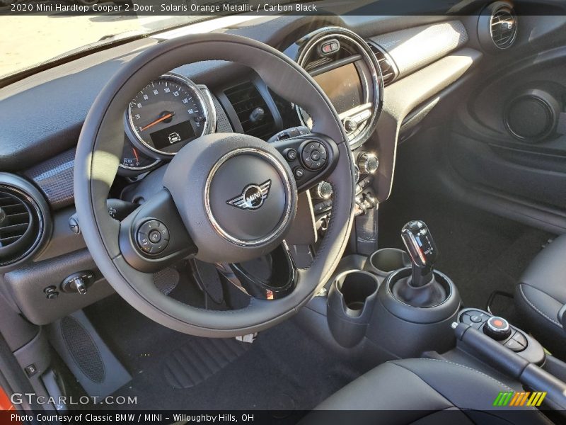 Solaris Orange Metallic / Carbon Black 2020 Mini Hardtop Cooper 2 Door