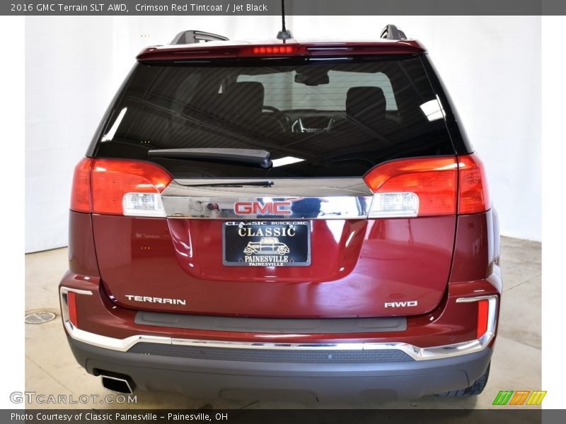 Crimson Red Tintcoat / Jet Black 2016 GMC Terrain SLT AWD