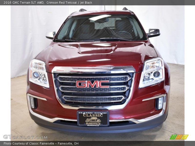 Crimson Red Tintcoat / Jet Black 2016 GMC Terrain SLT AWD