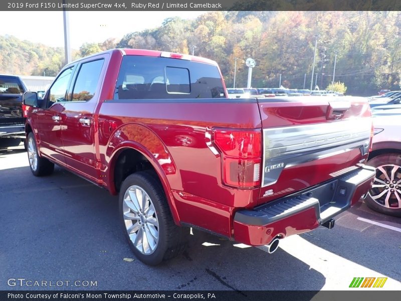 Ruby Red / Limited Camelback 2019 Ford F150 Limited SuperCrew 4x4