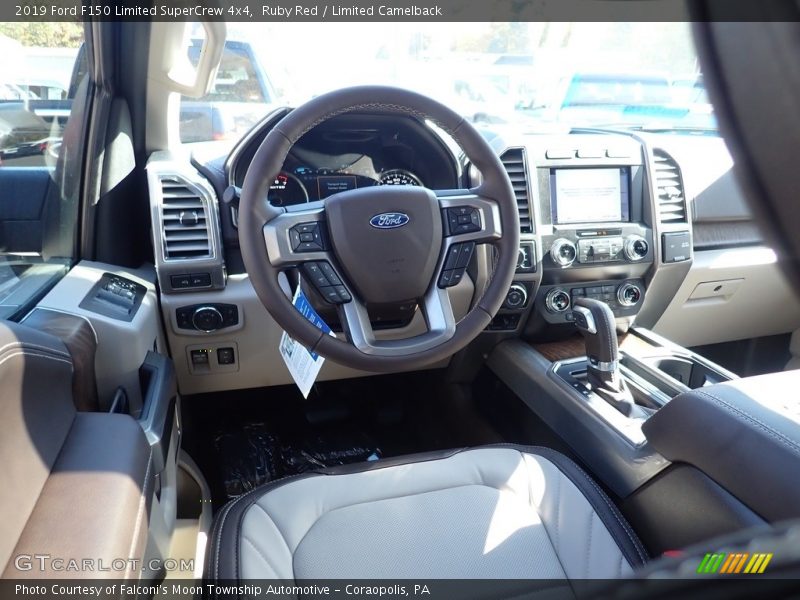 Front Seat of 2019 F150 Limited SuperCrew 4x4