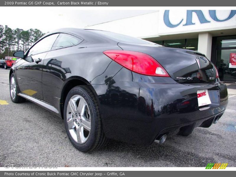 Carbon Black Metallic / Ebony 2009 Pontiac G6 GXP Coupe