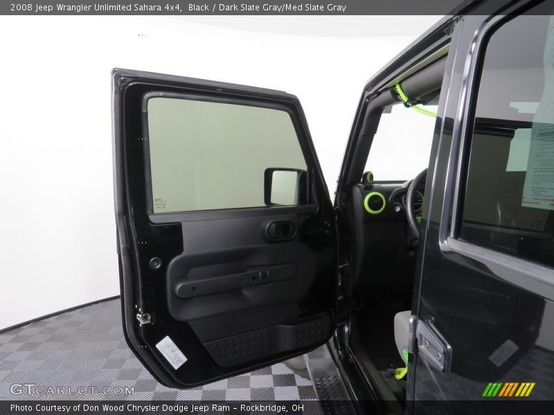 Black / Dark Slate Gray/Med Slate Gray 2008 Jeep Wrangler Unlimited Sahara 4x4