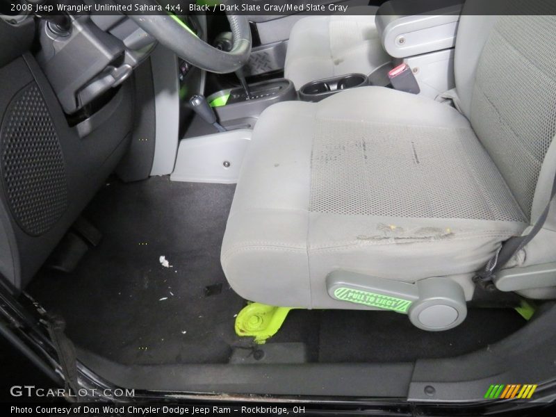Black / Dark Slate Gray/Med Slate Gray 2008 Jeep Wrangler Unlimited Sahara 4x4