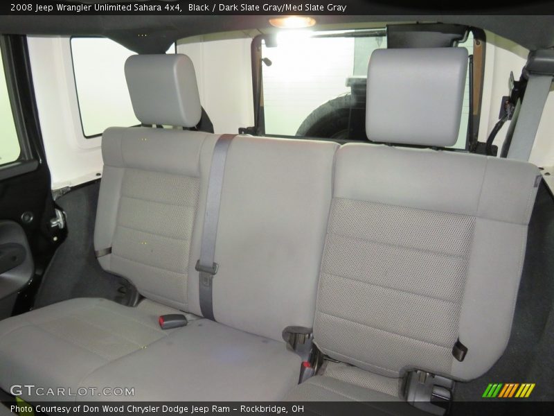 Black / Dark Slate Gray/Med Slate Gray 2008 Jeep Wrangler Unlimited Sahara 4x4