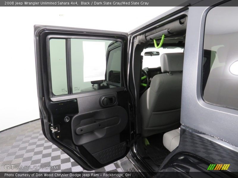 Black / Dark Slate Gray/Med Slate Gray 2008 Jeep Wrangler Unlimited Sahara 4x4