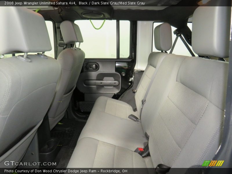 Black / Dark Slate Gray/Med Slate Gray 2008 Jeep Wrangler Unlimited Sahara 4x4