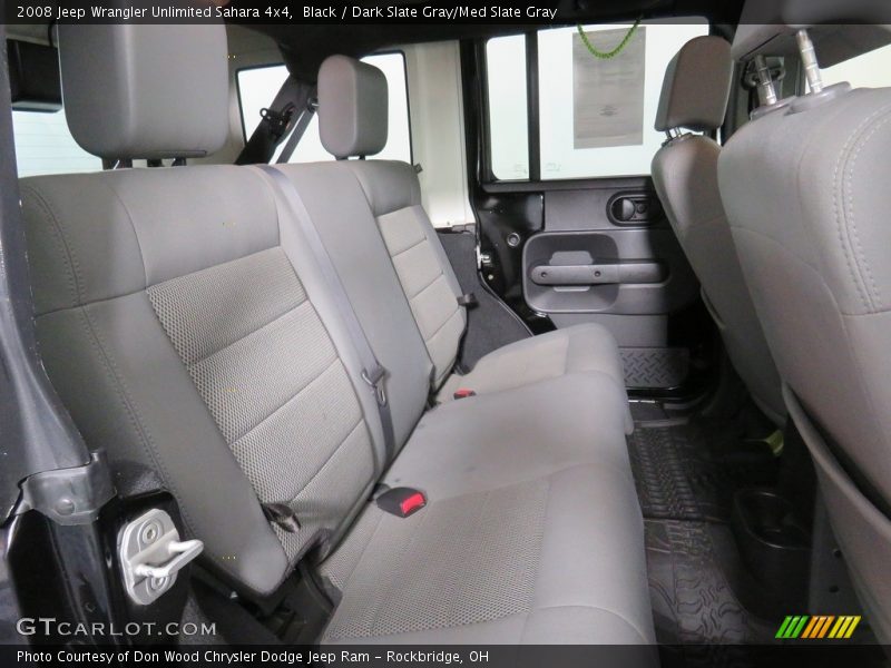 Black / Dark Slate Gray/Med Slate Gray 2008 Jeep Wrangler Unlimited Sahara 4x4