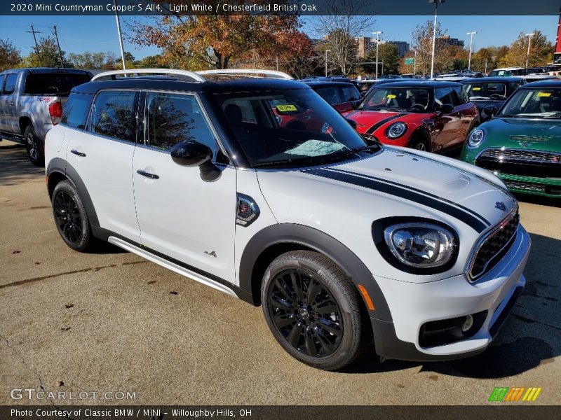 Front 3/4 View of 2020 Countryman Cooper S All4