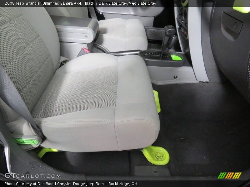 Black / Dark Slate Gray/Med Slate Gray 2008 Jeep Wrangler Unlimited Sahara 4x4