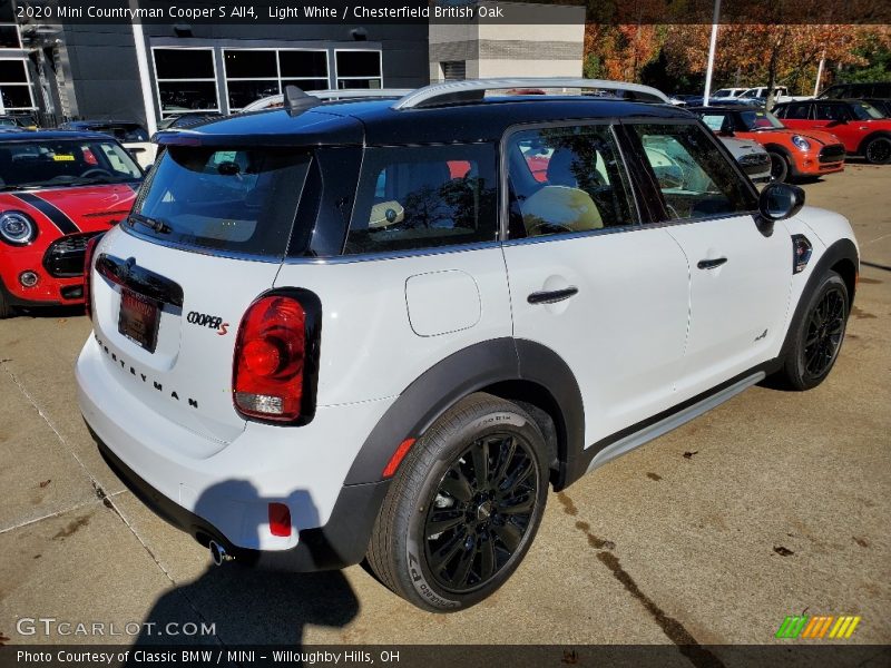 Light White / Chesterfield British Oak 2020 Mini Countryman Cooper S All4