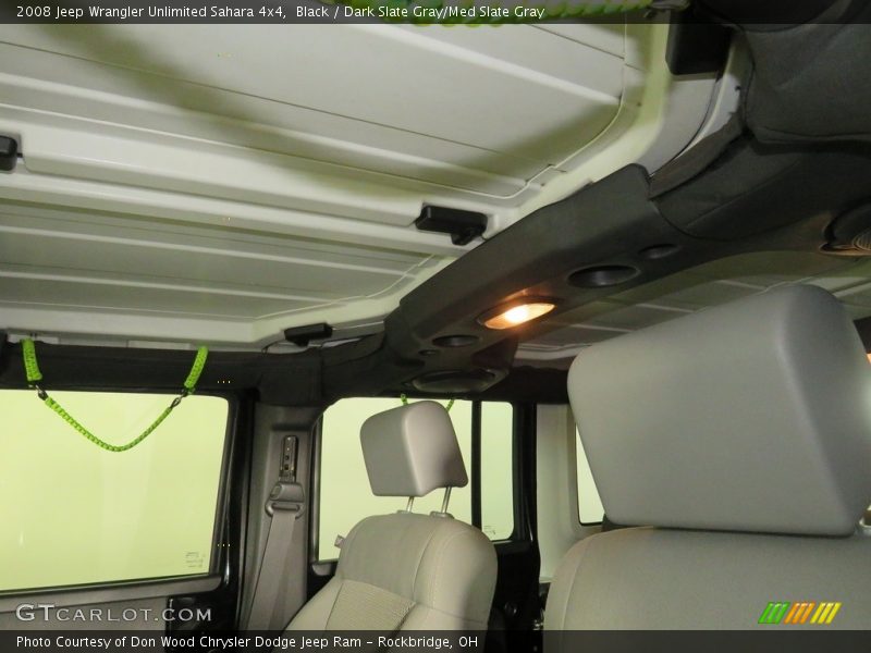 Black / Dark Slate Gray/Med Slate Gray 2008 Jeep Wrangler Unlimited Sahara 4x4