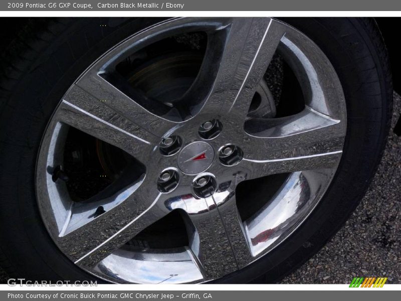 Carbon Black Metallic / Ebony 2009 Pontiac G6 GXP Coupe