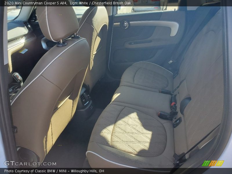 Rear Seat of 2020 Countryman Cooper S All4