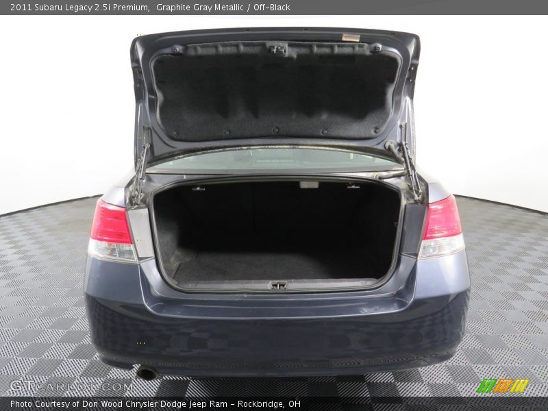 Graphite Gray Metallic / Off-Black 2011 Subaru Legacy 2.5i Premium