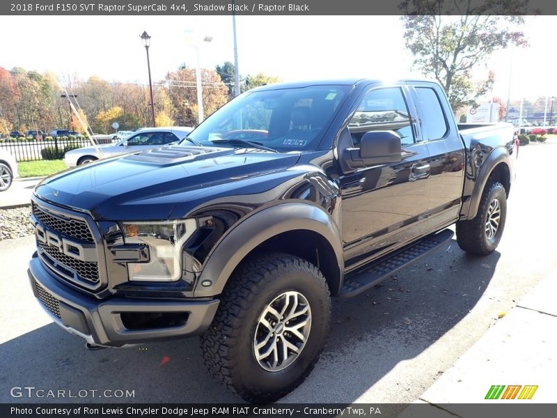 Shadow Black / Raptor Black 2018 Ford F150 SVT Raptor SuperCab 4x4