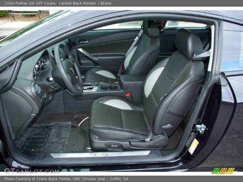 Carbon Black Metallic / Ebony 2009 Pontiac G6 GXP Coupe