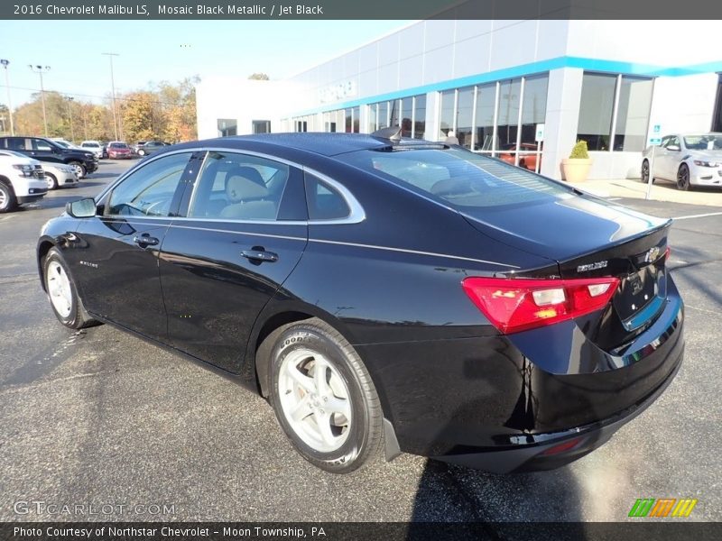 Mosaic Black Metallic / Jet Black 2016 Chevrolet Malibu LS