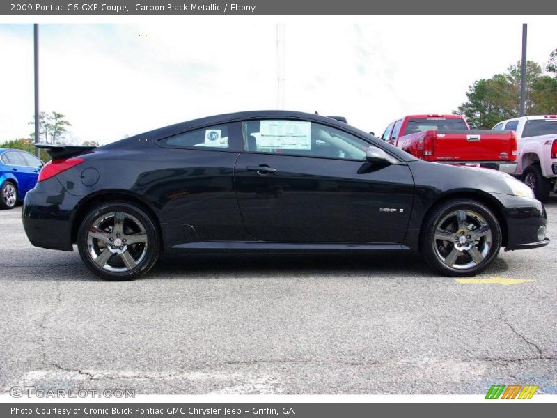 Carbon Black Metallic / Ebony 2009 Pontiac G6 GXP Coupe