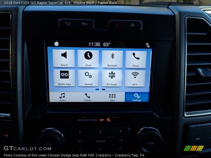 Shadow Black / Raptor Black 2018 Ford F150 SVT Raptor SuperCab 4x4