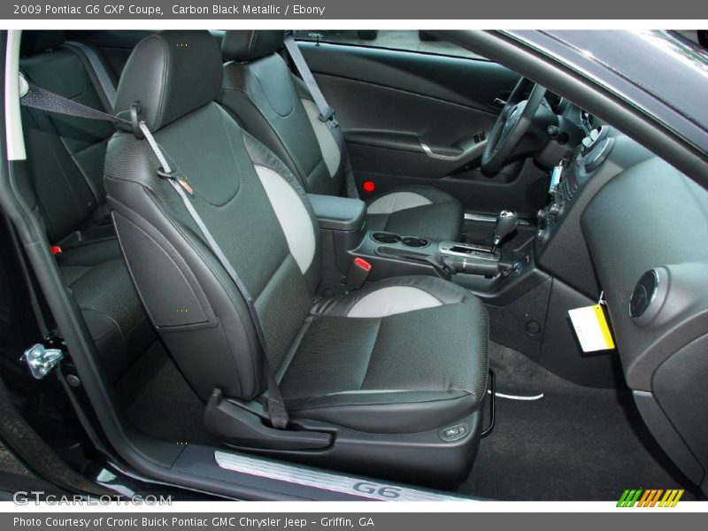 Carbon Black Metallic / Ebony 2009 Pontiac G6 GXP Coupe