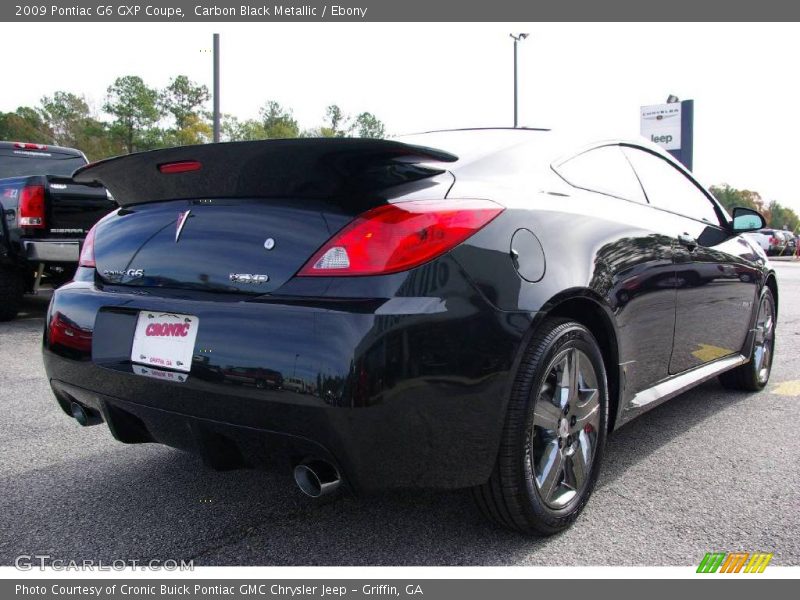 Carbon Black Metallic / Ebony 2009 Pontiac G6 GXP Coupe