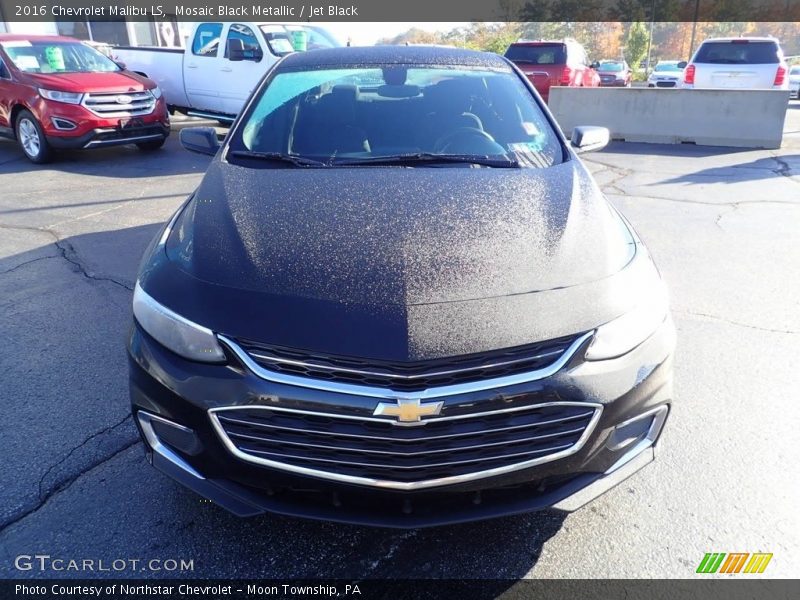 Mosaic Black Metallic / Jet Black 2016 Chevrolet Malibu LS