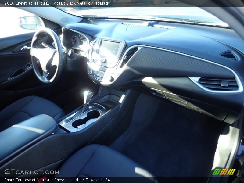 Mosaic Black Metallic / Jet Black 2016 Chevrolet Malibu LS