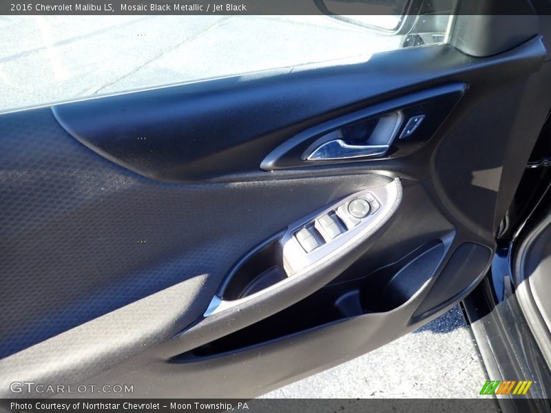 Mosaic Black Metallic / Jet Black 2016 Chevrolet Malibu LS